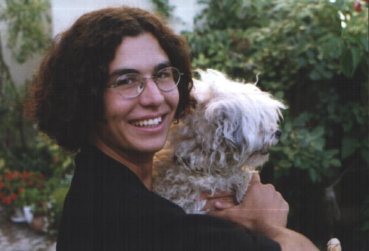 Hakan with his dog Sally !